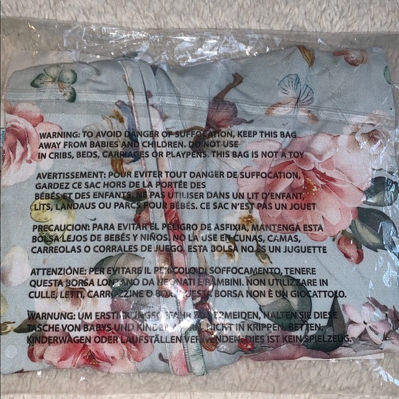 NWT Posh Peanut Melinda Convertible Footie 3-6M Fairies - Picture 5 of 8